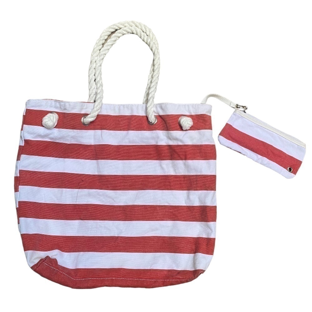 Old Navy I Beach I Tote I Bag w/ traveling coin purse